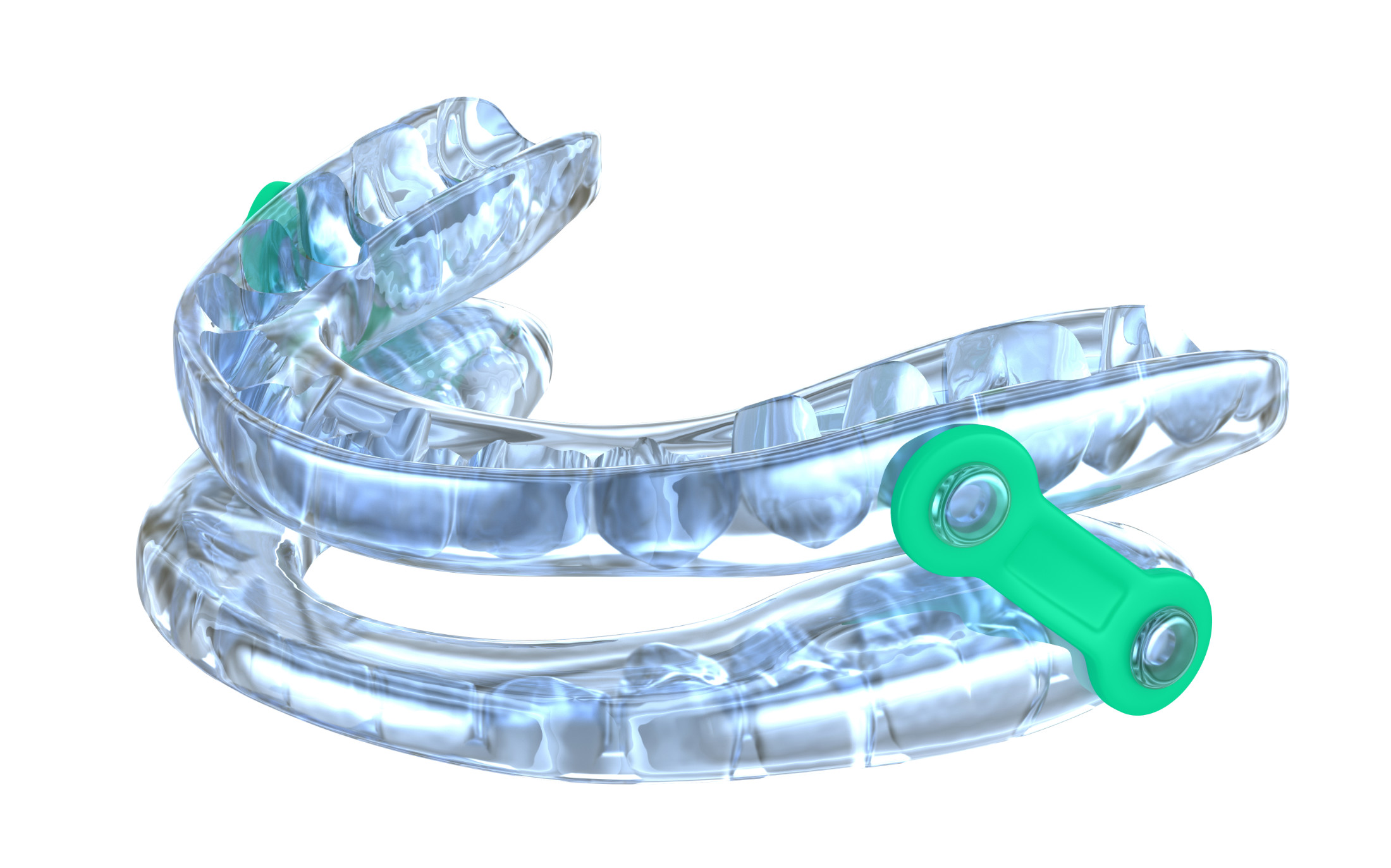 Schnarchschiene Rendering einer Schnarchschiene